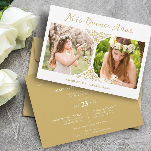 Quinceañera Spanisch Extravagant Geblüht 2 Fotos (Von Creator hochgeladen)