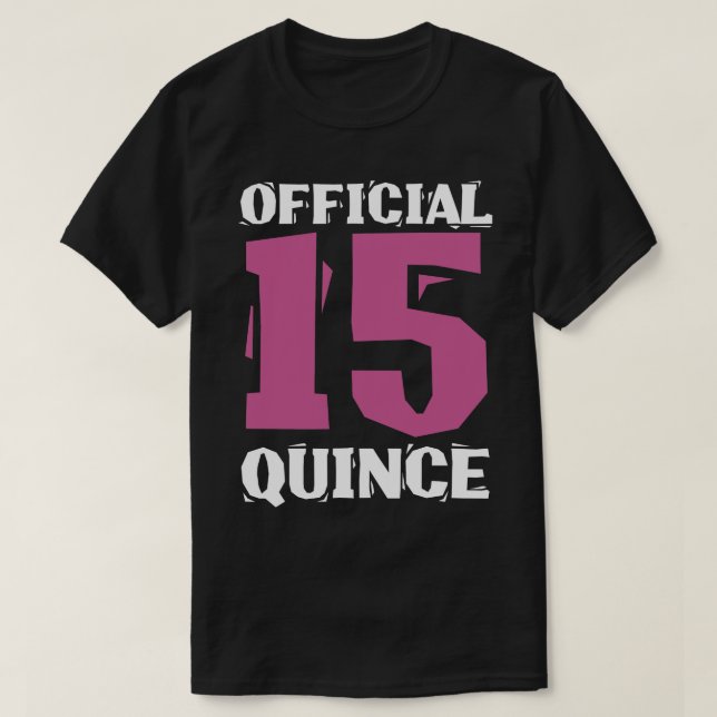 Quinceanera T-Shirt (Design vorne)