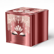 Quinceañeras Sweet 16. Bridal Rose Burgund