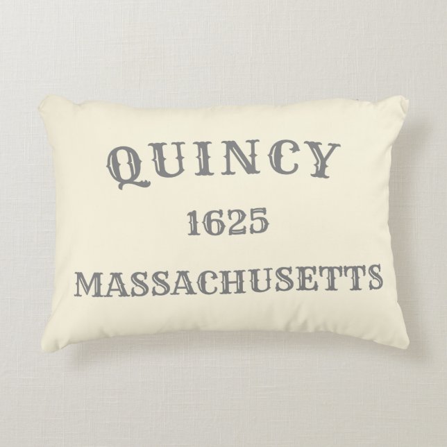Quincy MA Accent Pillow Dekokissen (Vorderseite)