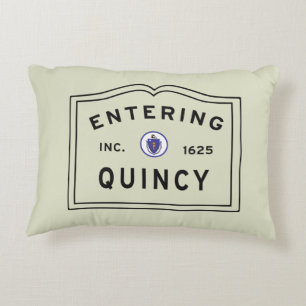 Quincy MA Accent Pillow Dekokissen