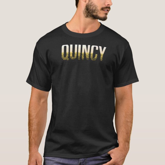 Quincy Massachusetts Summer T-Shirt (Vorderseite)