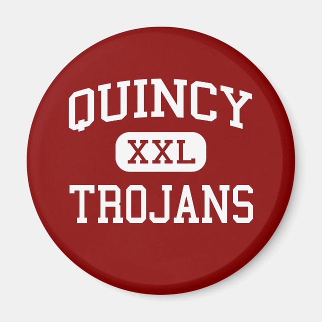 Quincy - Trojans - Senior - Quincy California Magnet (Vorne)