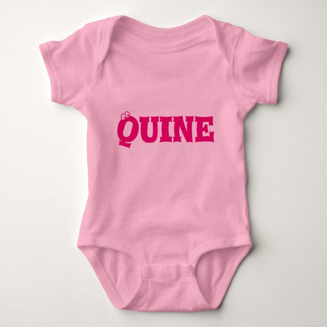 Quine (Mädchen) Babygrow - Doric Baby Strampler (Vorderseite)