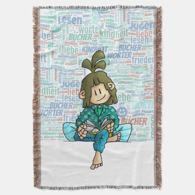 Quinn - Buch lesen Decke (Vorderseite Vertikal)