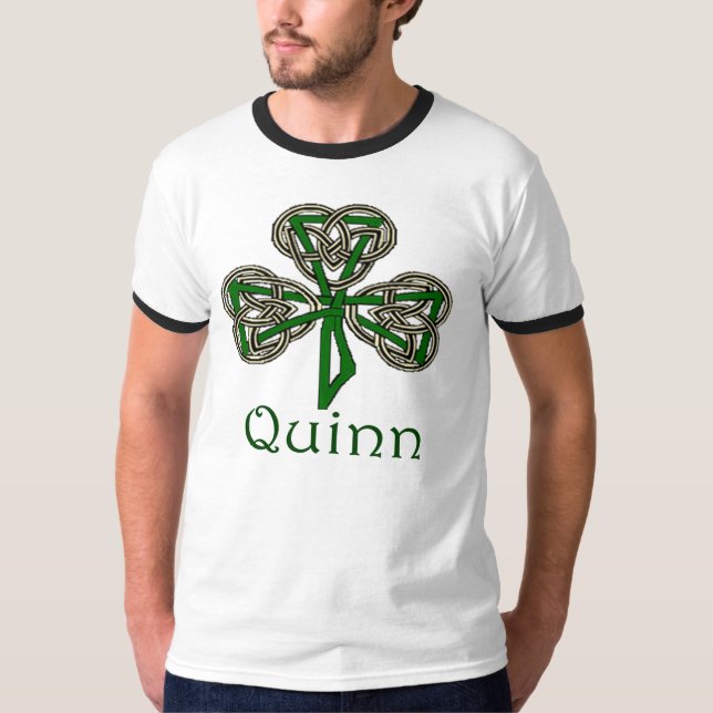 Quinn-Kleeblatt T-Shirt (Vorderseite)