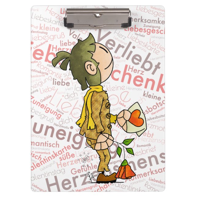 Quinn - Liebe Klemmbrett (Vorderseite)