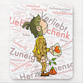 Quinn - Liebe Mousepad