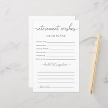 Quinn Minimalistisch Retirement wünscht