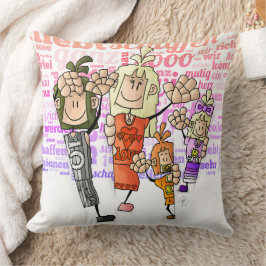 Quinn, Rona, Tida & Ugo - Geschwister / Kissen