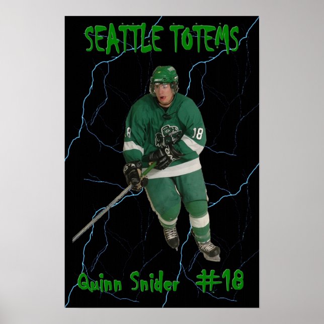 Quinn Snider - Seattle Totems Poster (Vorne)