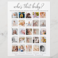 Quinn Wer ist dieses Baby 25 Foto-Spiel