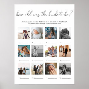 Quinn, wie alt ist das Foto der Braut Poster