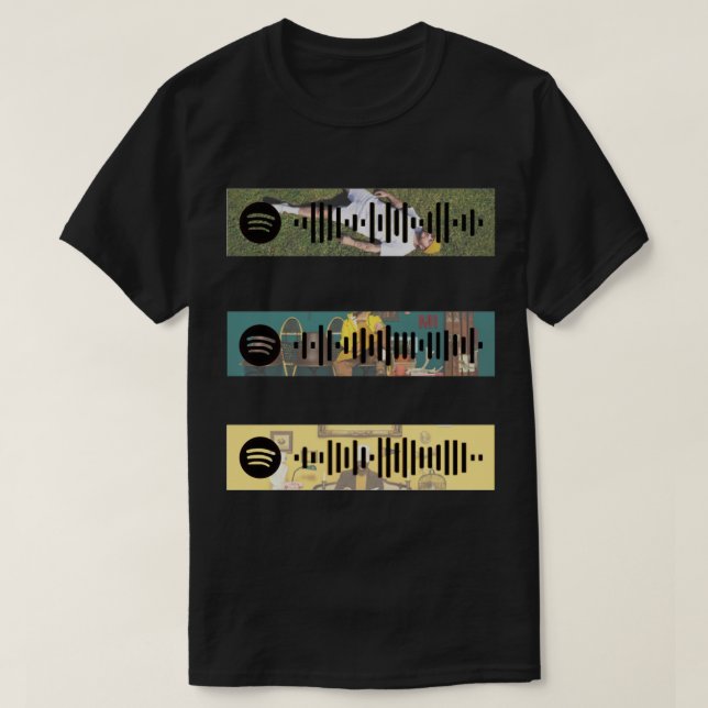 Quinn XCII Album Spotify Scans T-Shirt (Design vorne)