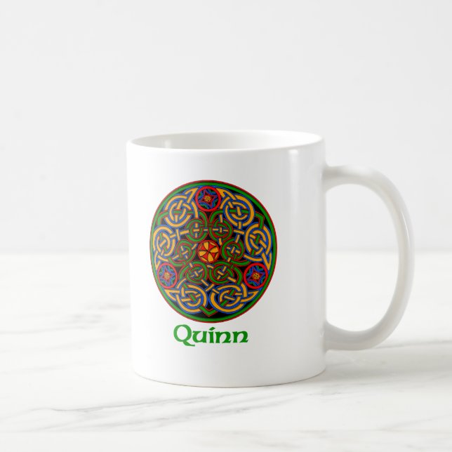Quinnceltic-Knoten Kaffeetasse (Rechts)