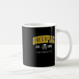 Quinnipiac Arch Vintage Uni Sportsport de Kaffeetasse