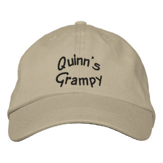 Quinn's Grampy Bestickte Baseballkappe