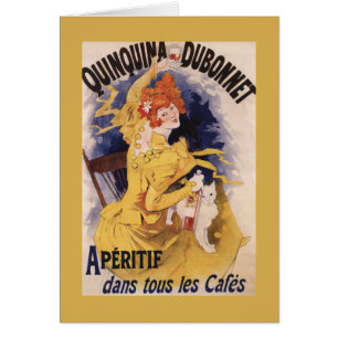 Quinquina Dubonnet Aperitif-förderndes Plakat