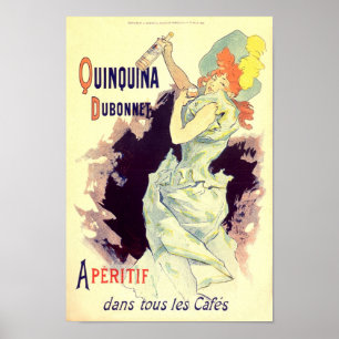 Quinquina Dubonnet Vintage französische Werbung Poster