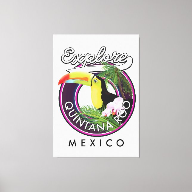 Quintana Roo holbox Strand mexico. Leinwanddruck (Vorderseite)