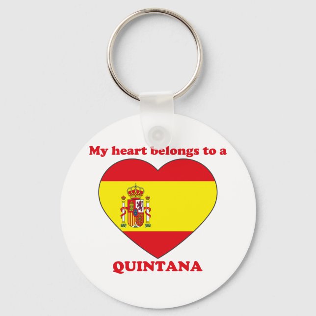 Quintana Schlüsselanhänger (Vorderseite)