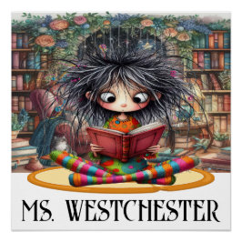 Quintessent Quirky Reading Poster