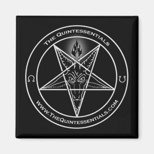 Quintessentials "Baphomet" Logo-Magnet Magnet