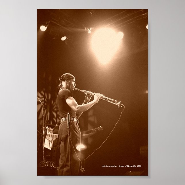 Quintin sepia, Quintin gerard w. 1997 Poster (Vorne)