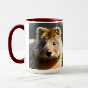 Quintin The Ginger Quokka, Tasse des Kaffees