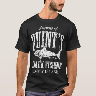 Quints Shark Fishing Amity Island Essential T-Shir T-Shirt