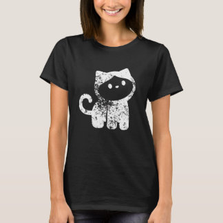 Quirky-Affe im Cat-Anzug Minimal T-Shirt