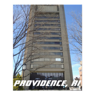 Quirky Architecture, Thayer Street, Providence, RI Fotodruck