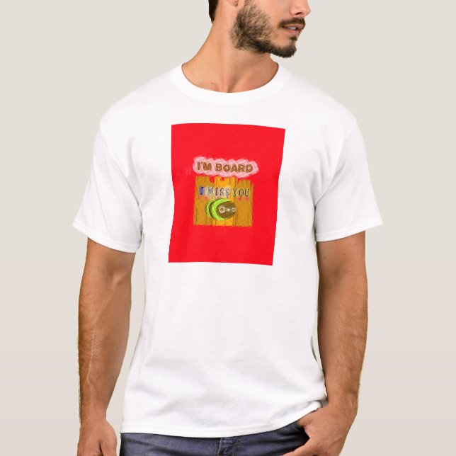 Quirky Art Print T-Shirt (Vorderseite)