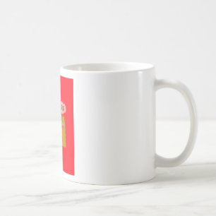 Quirky Art Print Tasse