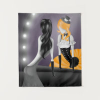 Quirky Ballerina & Dancer Reflexion Gelb