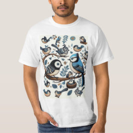 Quirky Birds T-Shirt