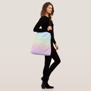 Quirky Boho Kawaii Süß Funky Pastell Regenbogen Ka Tragetaschen Mit Langen Trägern