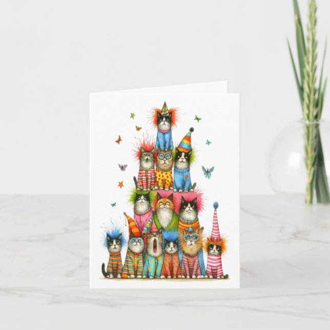 QUIRKY CATS Version1 (Vorderseite)