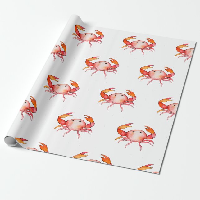 Quirky Crab Packpapier (Ungerollt)