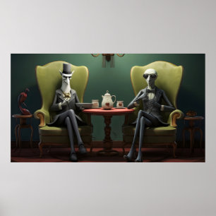 Quirky-Creepy-Zwirntee-Gentlemen Poster