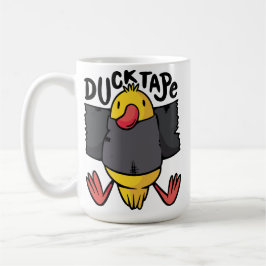 Quirky Duck Tape Wall Mount Kaffeetasse