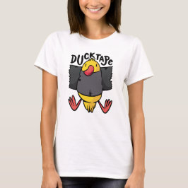 Quirky Duck Tape Wall Mount T-Shirt
