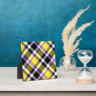 Quirky Eclectic Boho - Flag für nichtbinäre Karier Fotoplatte