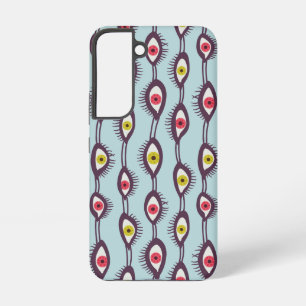 Quirky Eyes Weird Psychedelic Groovy Samsung Galaxy Hülle