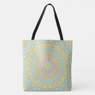 Quirky Farbige Eklektische Boho-Hippie-Mandala-Kun