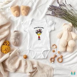 Quirky-farbiges Kid-Design Baby Strampler