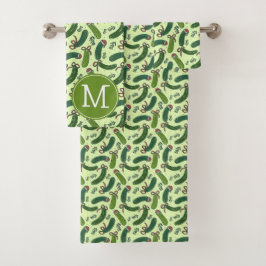 Quirky Festivals Weihnachtsmuster Badhandtuch Set