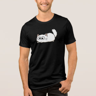 Quirky Fluffy Tail Katze Tri-Blend-Shirt Tri-Blend Shirt