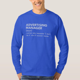 Quirky Marketing Manager T-Shirt
