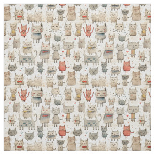 Quirky Meowties: Whimsy Cat Stoff